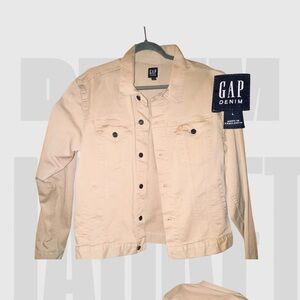 GAP Light Tan Denim Jacket